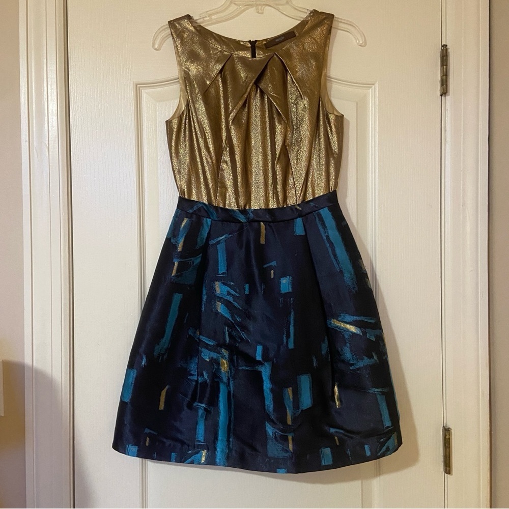 Single Shimmering Gold Dress